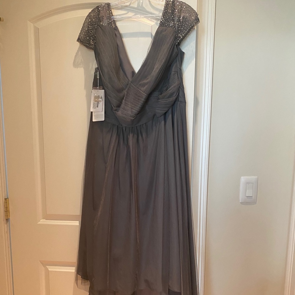 Short Grey semi-formal dress